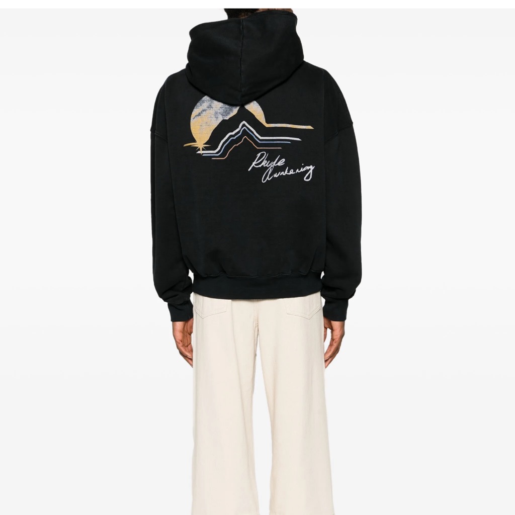 Rhude Nwt Awakening Graphic Hoodie